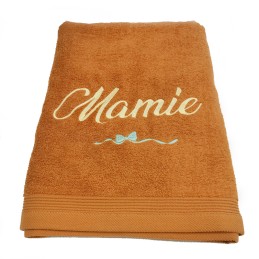 serviette personnalisée mamie