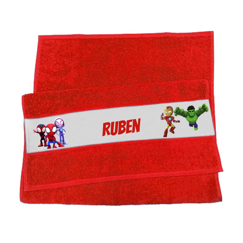 Serviette de toilette Spidey