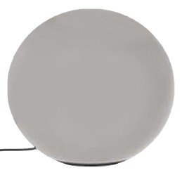 pied de lampe gris