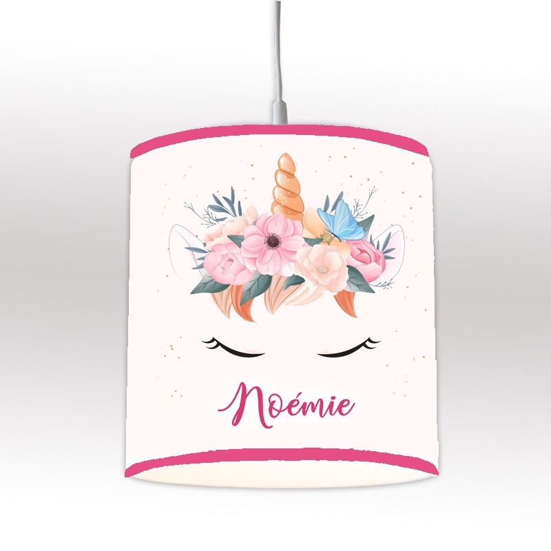 Lustre suspension licorne