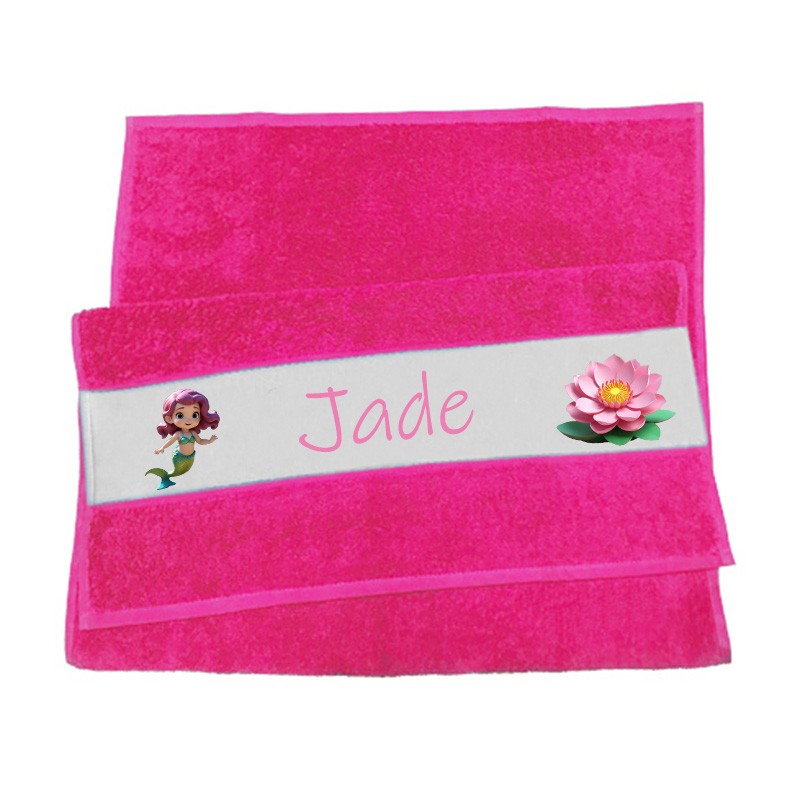 Serviette de toilette Personnalisable