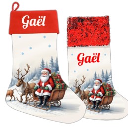 Chaussette de Noël personnalisée