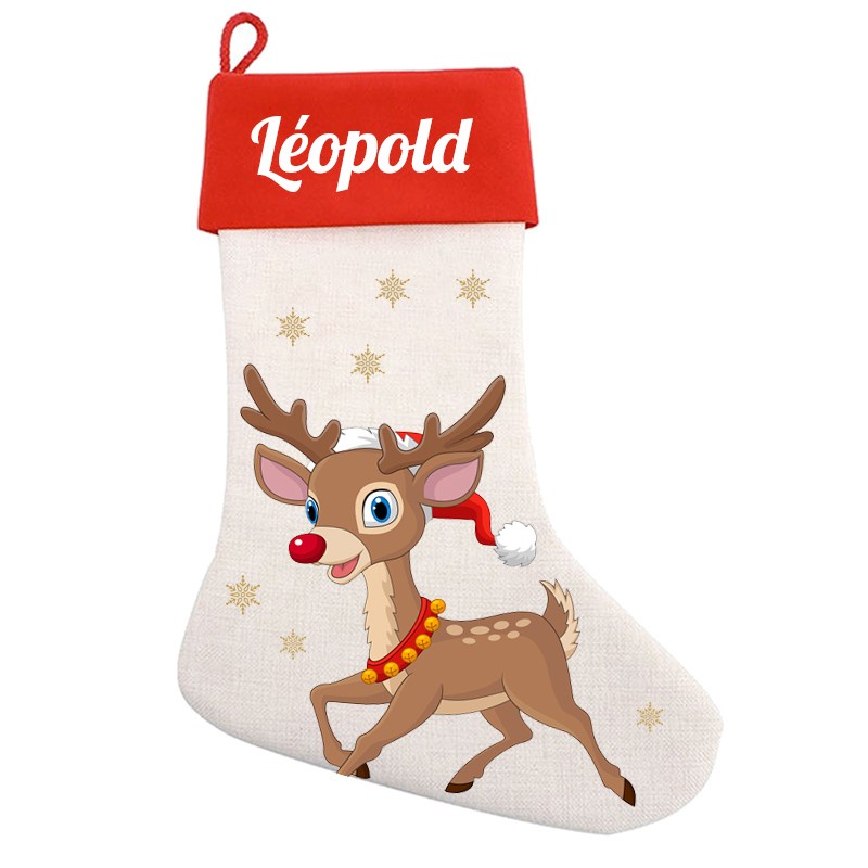 Chaussette de Noël personnalisée