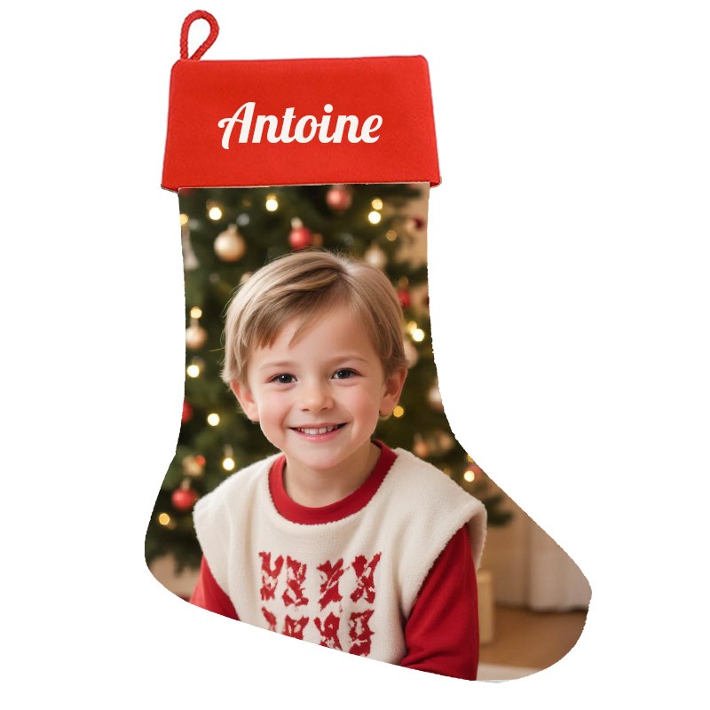 Chaussette Noël personnalisée