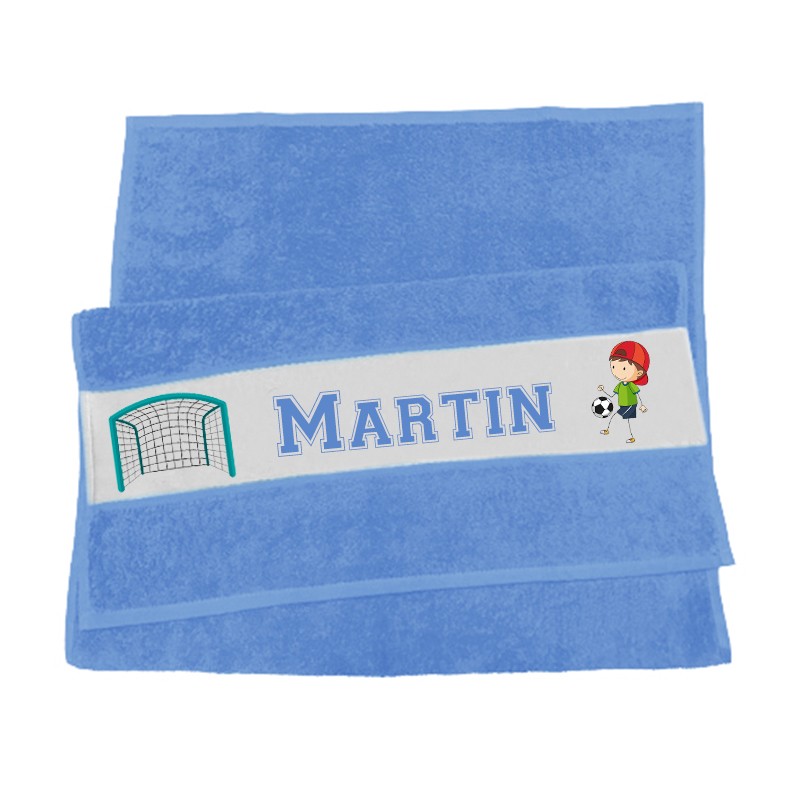 serviette de toilette personnalisable