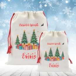 Sac de Noël personnalisé