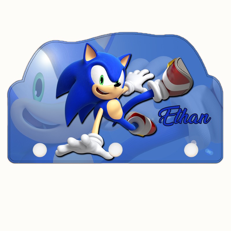 Porte manteau chambre enfant - Sonic