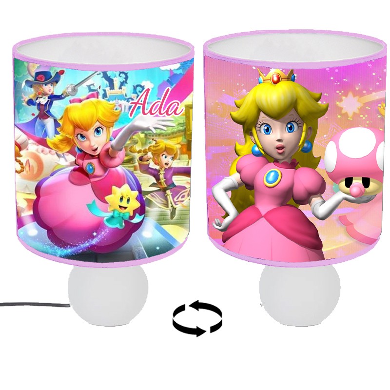 Lampe de chevet Princesse Peach