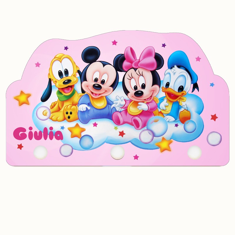 Porte manteau enfant personnalisé Disney