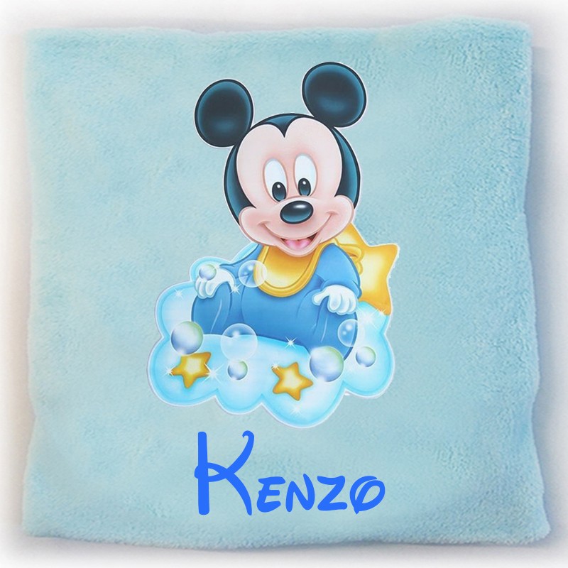 Cape de bain bébé Disney personnalisée - Mickey Cool