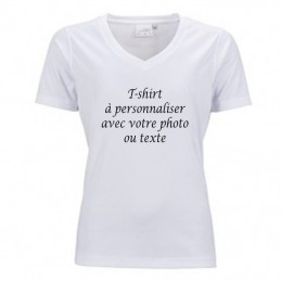 T-shirt personnalisé femme avec photo