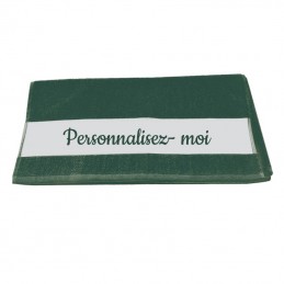 serviette personnalisée