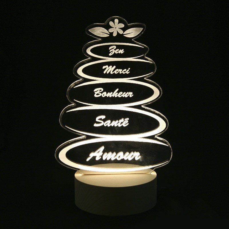 Lampe Personnalisée Avec Photo Cadeau Fete Des Peres Veilleuse