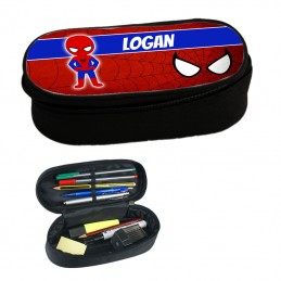 trousse scolaire spiderman personnalisée