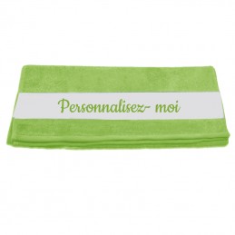 serviette personnalisée