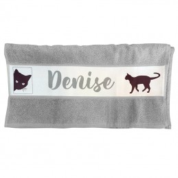 serviette de bain personnalisée