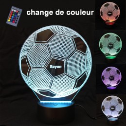 Lampe de bureau Ballon de soccer