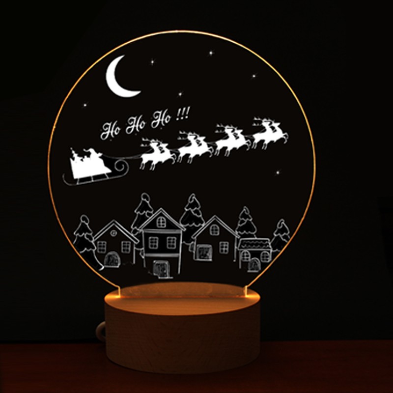 lampe Noel Personnalisée