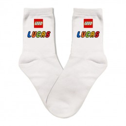 chaussettes lego briques