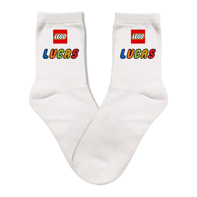 chaussettes lego briques