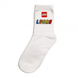 chaussettes lego briques