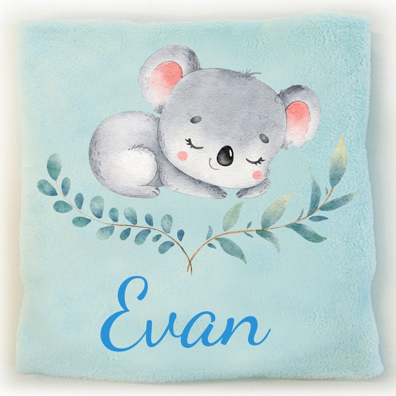 couverture personnalisée koala