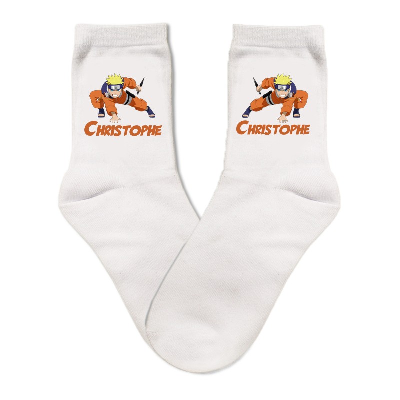 Chaussette personnalisée Naruto