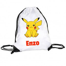 Sac Cordon Pikachu Personnalisé