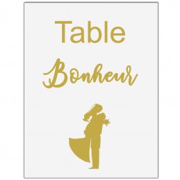 marque table blanc marié