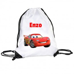 Sac de gym personnalisé - Cars